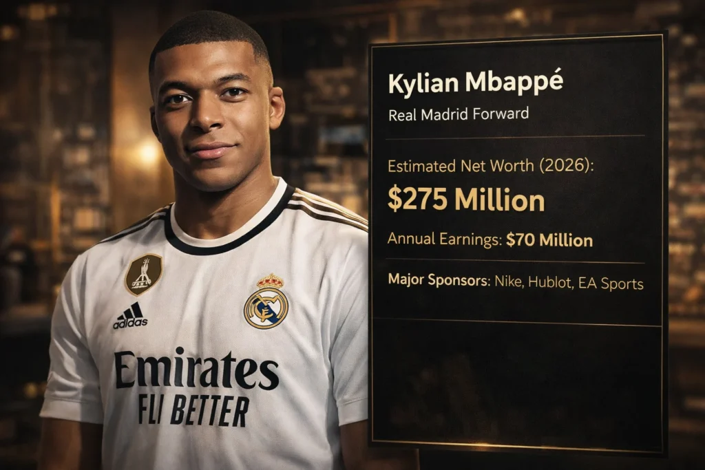 Kylian Mbappé Net Worth